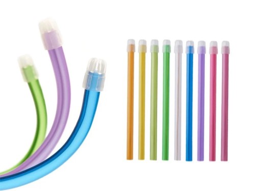 Слюноотсосы, бесцветный, 100шт со съемным наконечником (TREVITA)